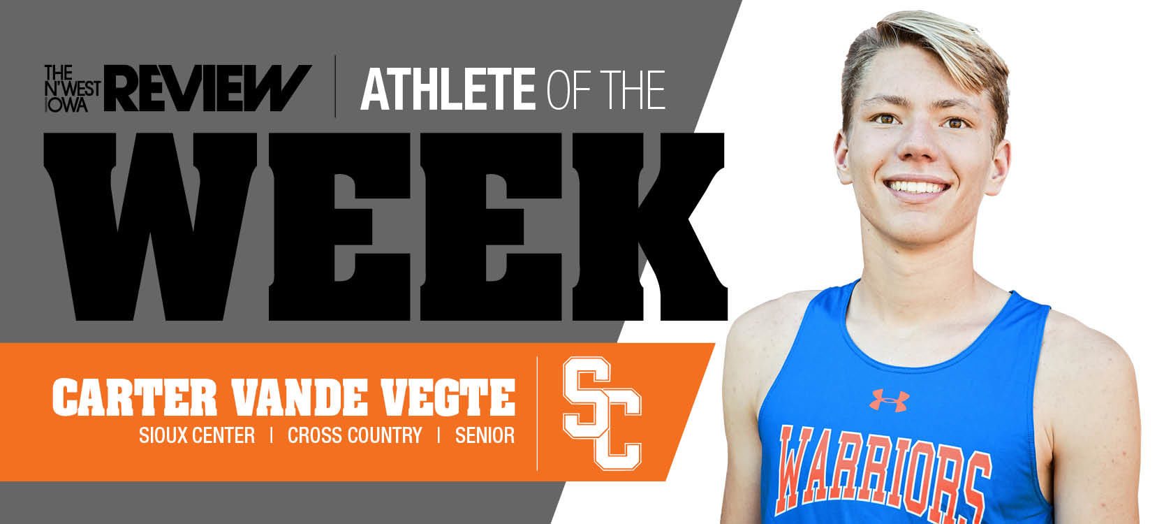 Athlete of the Week: Carter Vande Vegte
